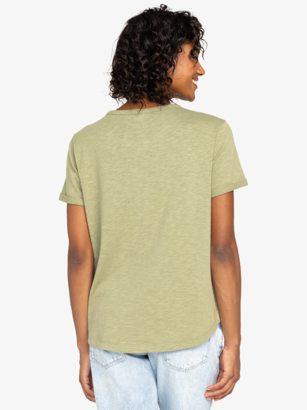 5 Ocean After - T-shirt de mangas curtas para Mulher  ERJZT05822 Roxy