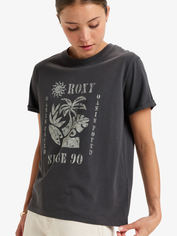 1 Summer Fun - T-shirt met Korte mouw voor Dames Black ERJZT05824 Roxy