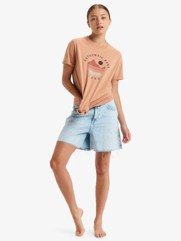 3 Summer Fun - T-shirt à manches courtes pour Femme Marron ERJZT05825 Roxy