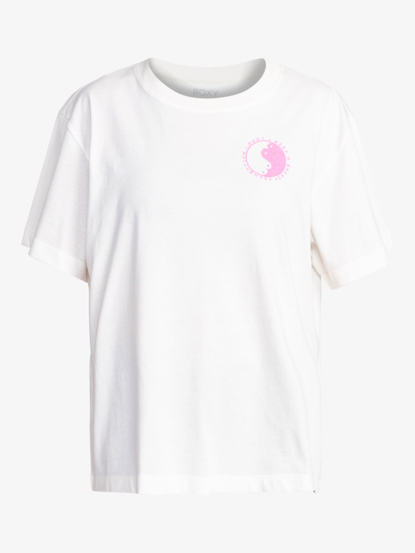 5 Keep A Breast Day - T-Shirt à manches courtes pour Femme Blanc ERJZT05873 Roxy