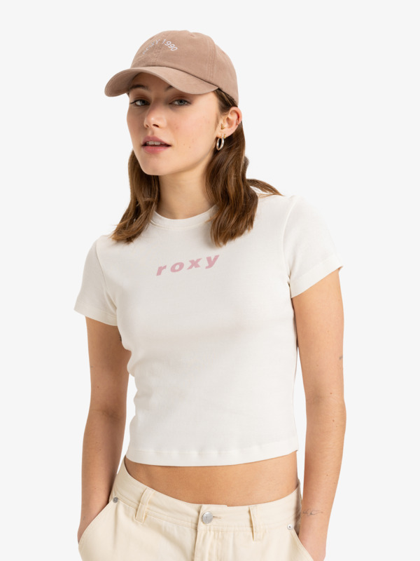 0 Beach Love - Short Sleeves T-Shirt for Women White ERJZT05898 Roxy