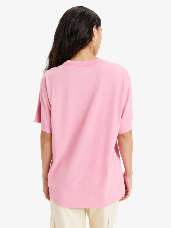 4 Sunnyoversize - Short Sleeves T-Shirt for Women Pink ERJZT05905 Roxy