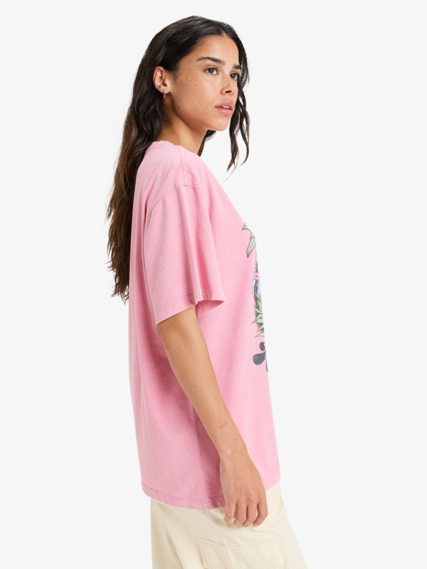 1 Sunnyoversize - T-Shirt für Frauen Rosa ERJZT05905 Roxy