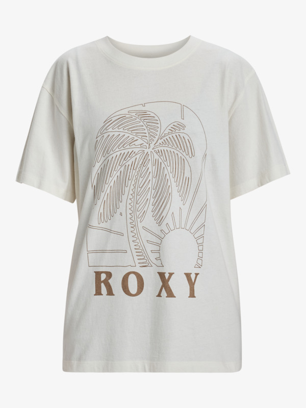 5 Sunnyoversize - T-shirt à manches courtes pour Femme Blanc ERJZT05907 Roxy