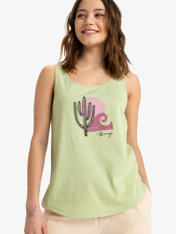 0 Surfclassic - Tank-Top für Frauen Grün ERJZT05914 Roxy