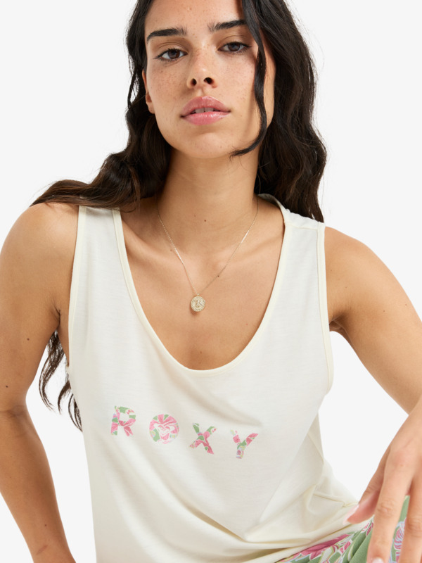 5 Surfclassic - Tanktop voor Dames White ERJZT05925 Roxy