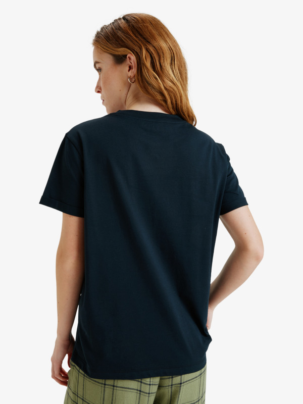 3 Ocean Road Art - T-shirt met korte mouwen voor Dames Black ERJZT06015 Roxy