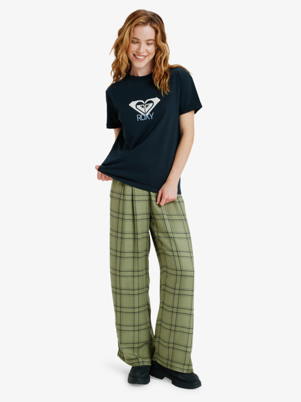2 Ocean Road Art - T-shirt met korte mouwen voor Dames Black ERJZT06015 Roxy