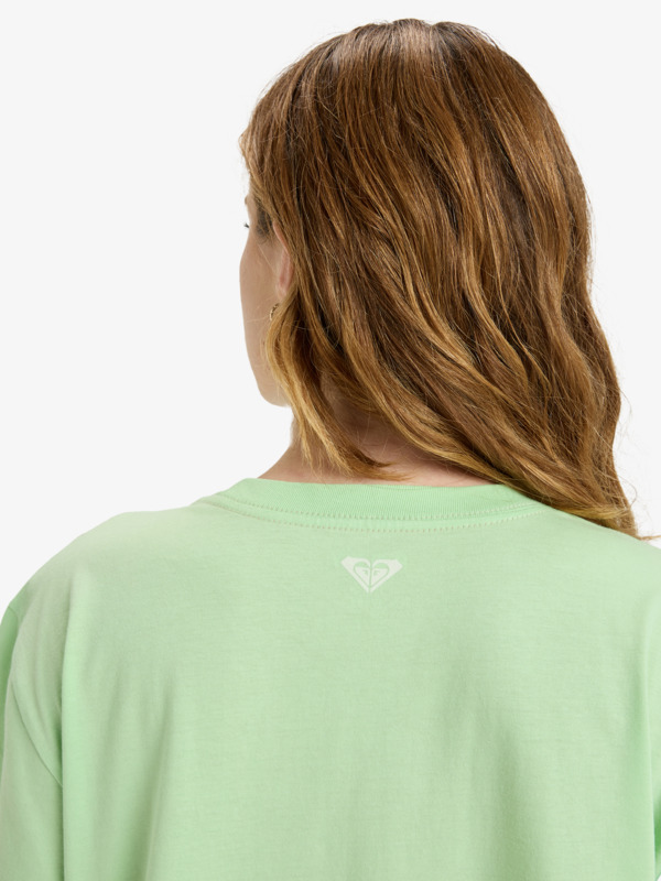 4 Hangloose The Sky - Short Sleeve T-Shirt for Women Green ERJZT06020 Roxy
