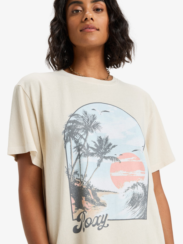 7 Sunnyoversize Stone Wash - Oversized T-shirt voor Dames  ERJZT06023 Roxy