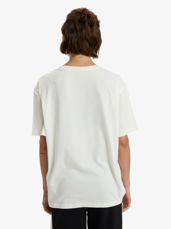 3 Essential Energy Timeless - Short Sleeve Training T-Shirt for Women White ERJZT06036 Roxy
