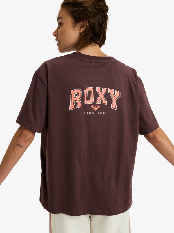 3 Essential Energy Timeless - Kurzärmliges Trainings-T-Shirt für Frauen Rot ERJZT06036 Roxy