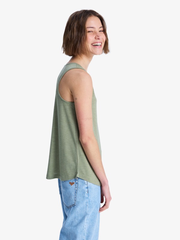 1 Surfclassic - T-Shirt for Women Green ERJZT06092 Roxy