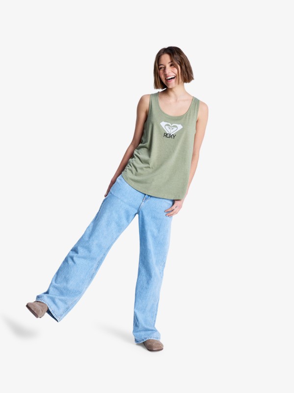 3 Surfclassic - T-Shirt for Women Green ERJZT06092 Roxy