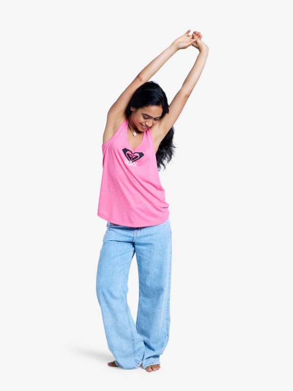 2 Surfclassic - T-shirt pour Femme Rose ERJZT06092 Roxy