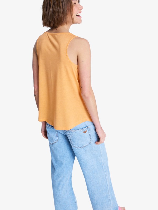 4 Surfclassic - T-shirt pour Femme Orange ERJZT06092 Roxy