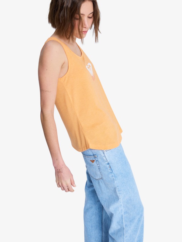 1 Surfclassic - T-shirt pour Femme Orange ERJZT06092 Roxy