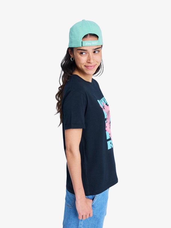 1 Oceanregular Poster - T-Shirt für Frauen Schwarz ERJZT06099 Roxy