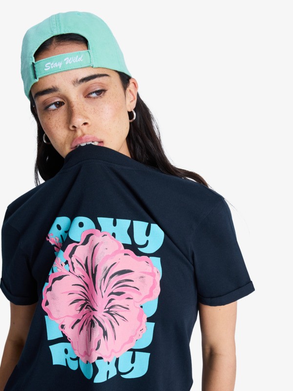 2 Oceanregular Poster - T-Shirt für Frauen Schwarz ERJZT06099 Roxy