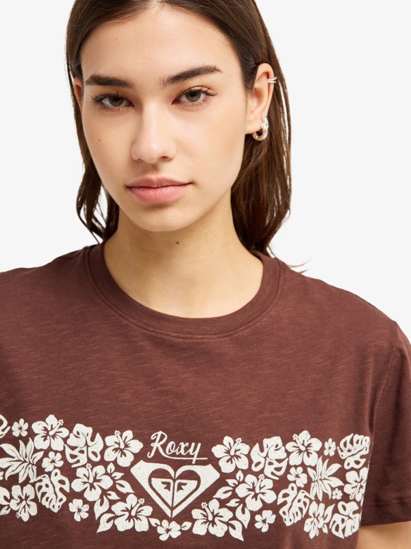 2 Endless Weekends - T-Shirt f&uuml;r Frauen Braun ERJZT06113 Roxy