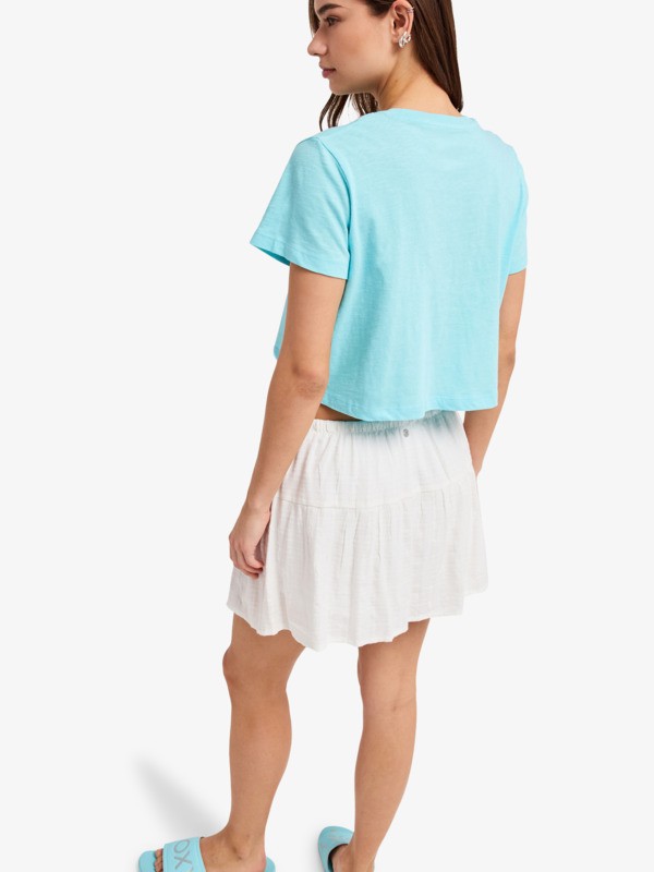 4 Endless Weekends - T-Shirt f&uuml;r Frauen Gr&uuml;n ERJZT06113 Roxy