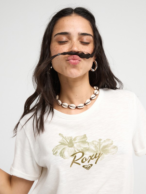 5 Oceanwave Regular Slub White ERJZT06148 Roxy