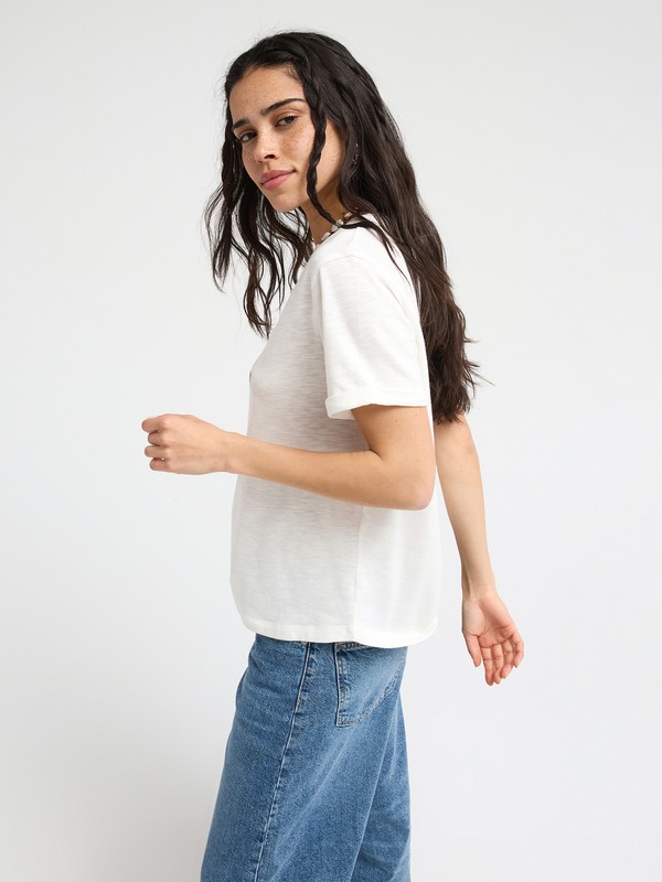2 Oceanwave Regular Slub White ERJZT06148 Roxy