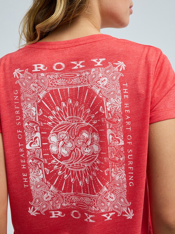 5 Laguna Green V Neck Rot ERJZT06153 Roxy