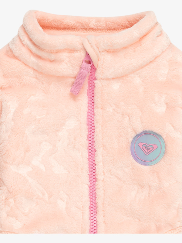 2 Mini Igloo - Sweatshirt mit Reißverschluss für Mädchen 2 - 7 Rosa ERLFT03209 Roxy