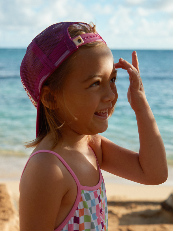 2 Sweet Emotions - Gorra Trucker para Chicas 2-7 Blanco ERLHA03150 Roxy