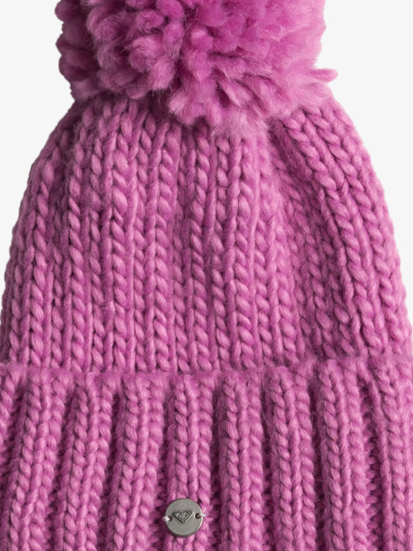 2 Can Be Real - Gorro com dobra para Rapazes Pink ERLHA03166 Roxy