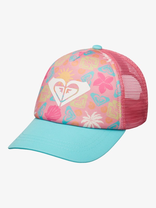 0 Sweet Emotions - Trucker Cap for Girls Pink ERLHA03175 Roxy