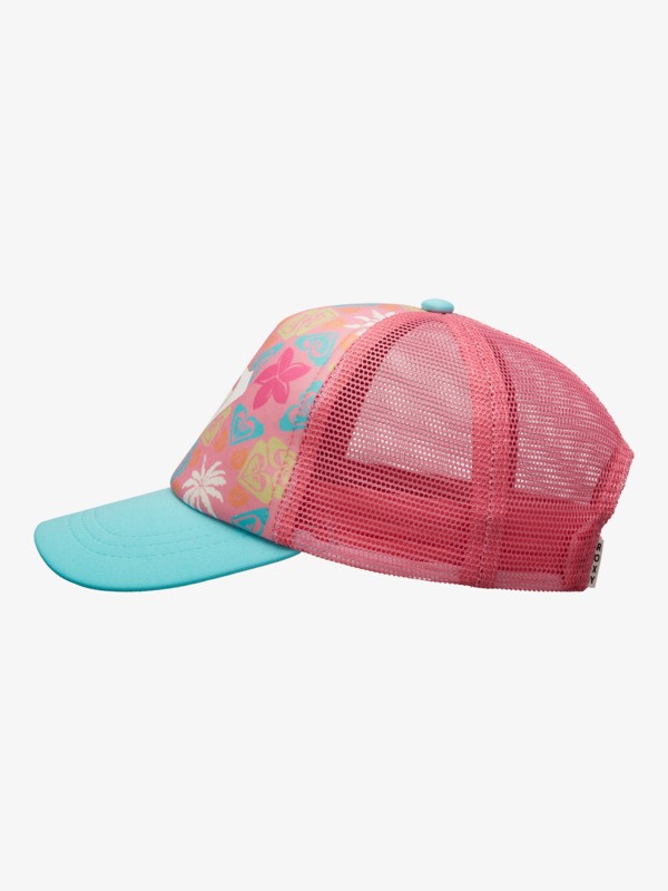 1 Sweet Emotions - Trucker Cap for Girls Pink ERLHA03175 Roxy