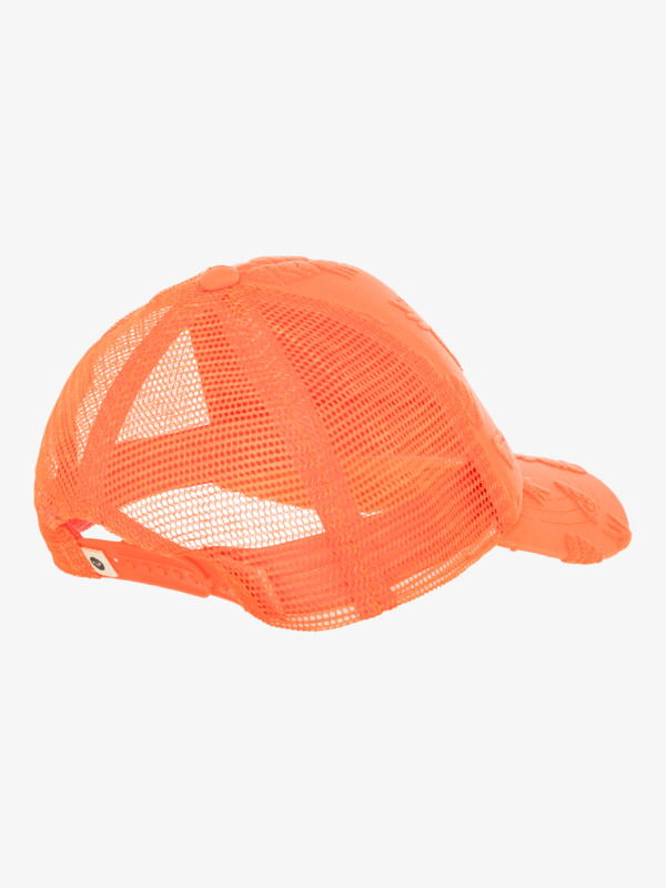 3 Sweet Lil Heart - Trucker Cap for Girls Orange ERLHA03179 Roxy