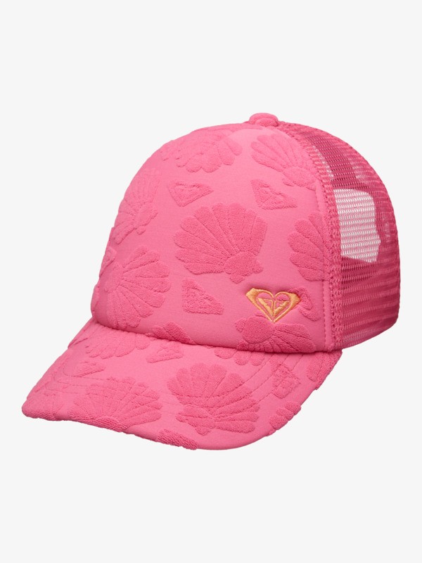 0 Sweet Lil Heart - Trucker Cap for Girls Pink ERLHA03179 Roxy