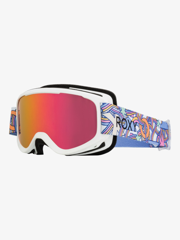 0 Sweetpea - Máscara para Snowboard/Esquí para Chicas 2-7 Rosa ERLTG03003 Roxy