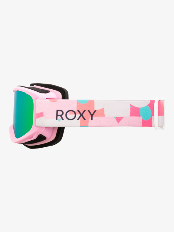 3 Sweetpea - Snowboard Bril voor Jongens Pink ERLTG03004 Roxy