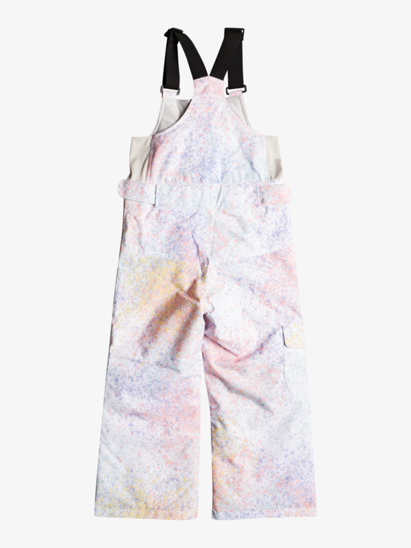 4 Lola - Insulated Snow Bib Pants for Girls 2-7 White ERLTP03010 Roxy