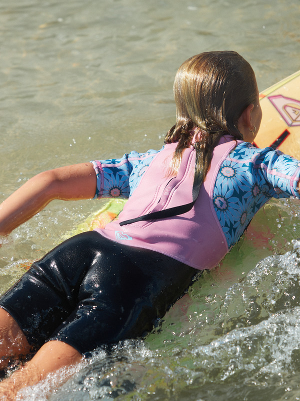 2/2mm Prologue - Short Sleeve Back Zip Springsuit for Girls ERLW503006 2 2/2mm Prologue - Short Sleeve Back Zip Springsuit for Girls  ERLW503006 Roxy