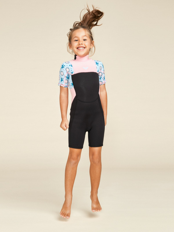 2/2mm Prologue - Short Sleeve Back Zip Springsuit for Girls ERLW503006 10 2/2mm Prologue - Short Sleeve Back Zip Springsuit for Girls  ERLW503006 Roxy