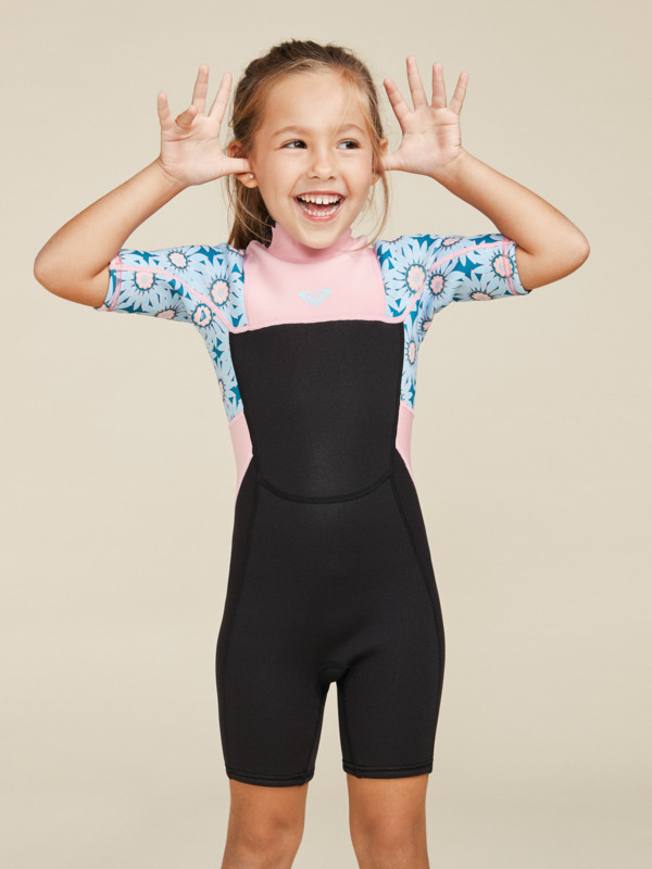 2/2mm Prologue - Short Sleeve Back Zip Springsuit for Girls ERLW503006 6 2/2mm Prologue - Short Sleeve Back Zip Springsuit for Girls  ERLW503006 Roxy