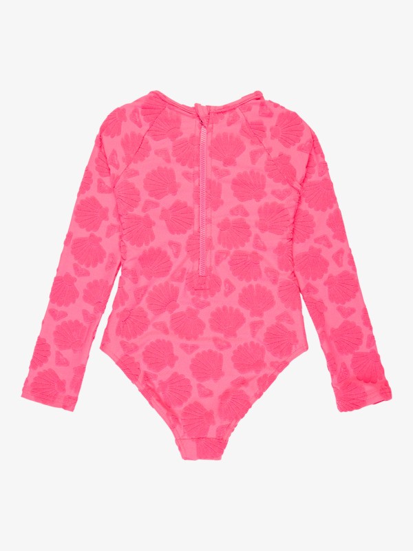 3 Shell Dream - Lang&auml;rmliger Badeanzug f&uuml;r M&auml;dchen 2-7 Rosa ERLWR03356 Roxy