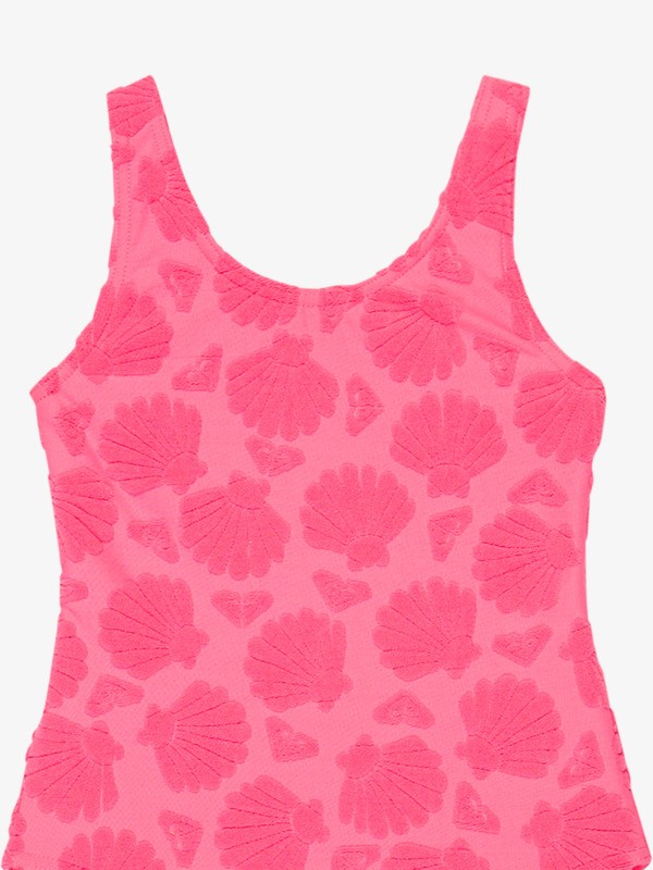 3 Shell Dream - Badeanzug f&uuml;r M&auml;dchen 2-7 Rosa ERLX103127 Roxy