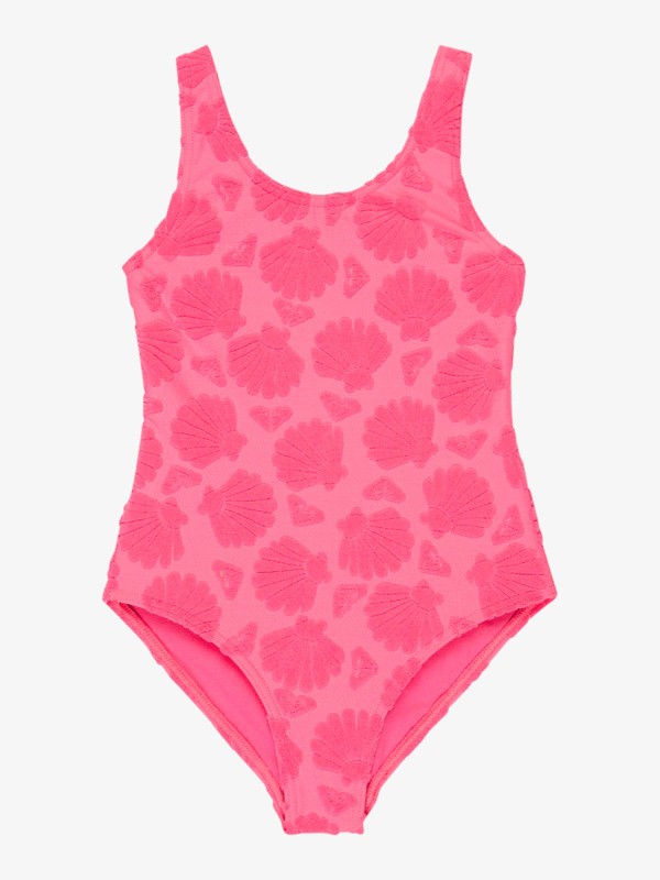 1 Shell Dream - Badeanzug f&uuml;r M&auml;dchen 2-7 Rosa ERLX103127 Roxy