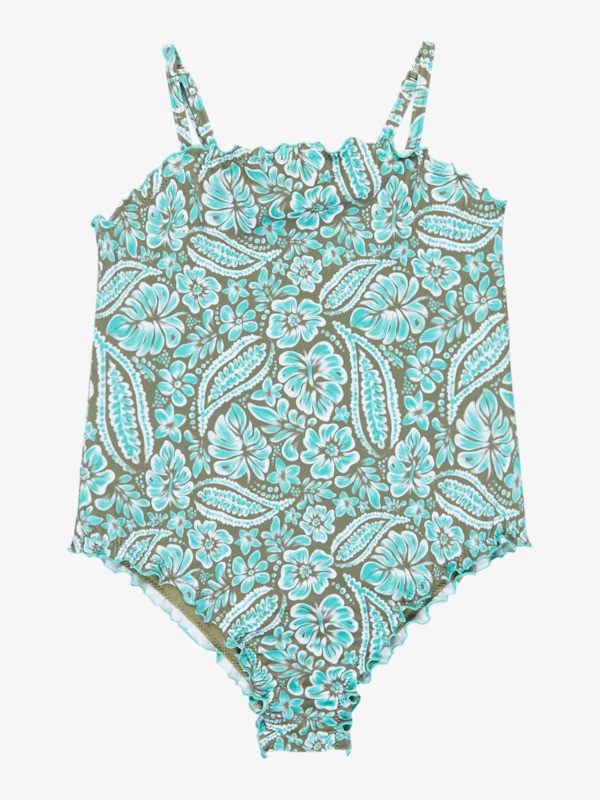 0 Mini Me - One-Piece Swimsuit for Girls 2-7 Green ERLX103130 Roxy