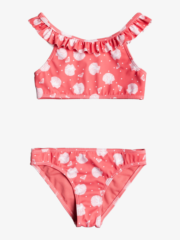 2 Teeny Everglow - Crop Top Bikini Set for Girls 2-7  ERLX203127 Roxy