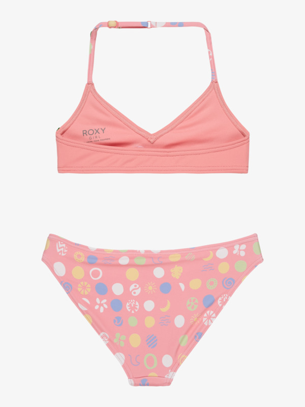 1 Roxy Dot - Two-Piece Swim Set for Girls 2 - 7 Pink ERLX203220 Roxy