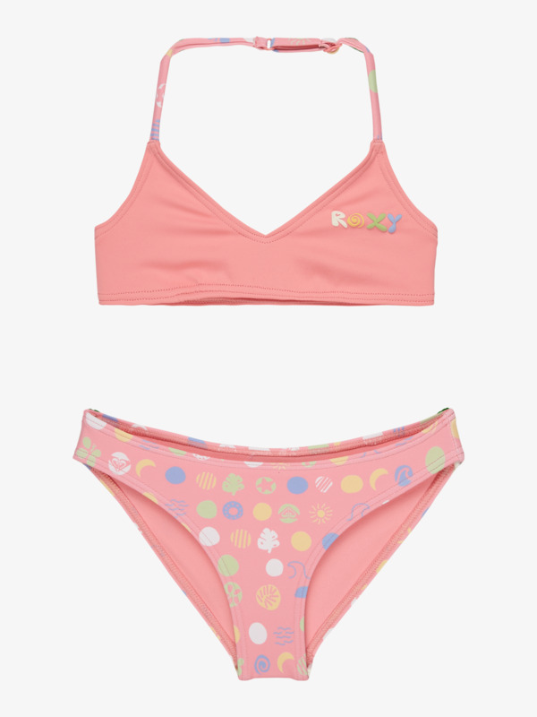 0 Roxy Dot - Two-Piece Swim Set for Girls 2 - 7 Pink ERLX203220 Roxy