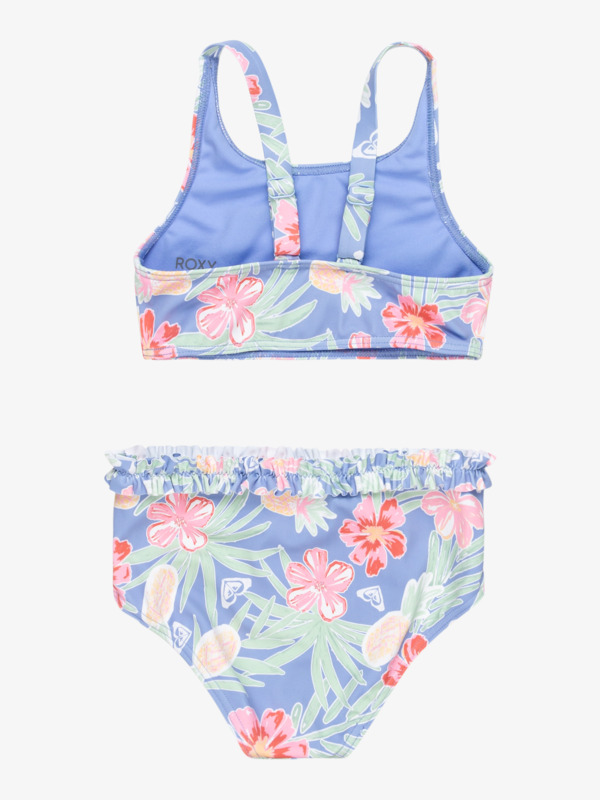 1 Tropical Story - Two-Piece Swim Set for Girls 2 - 7 Purple ERLX203221 Roxy