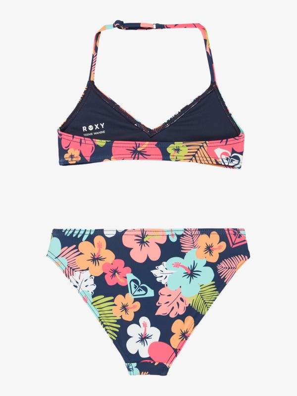 1 Morning Flower - Bralette bikiniset voor Meisjes 2-7 Blue ERLX203228 Roxy